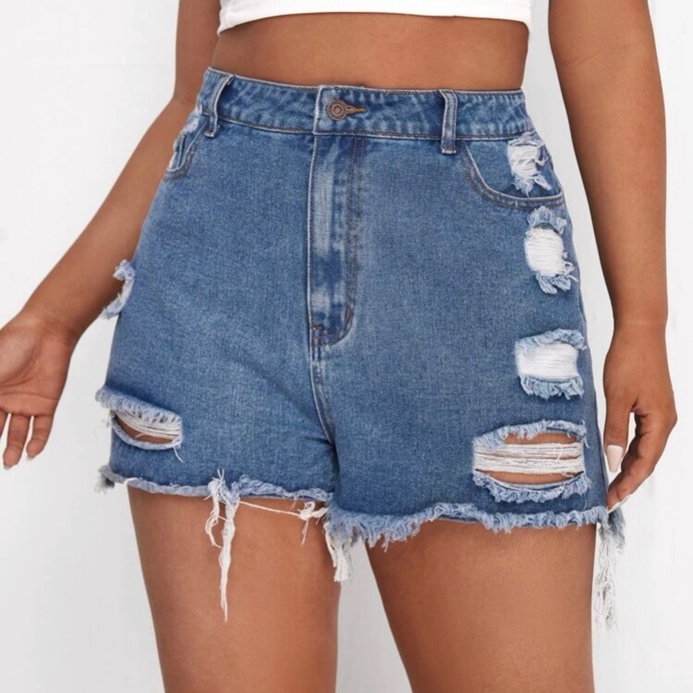 Women’s Plus Size Jean Shorts
